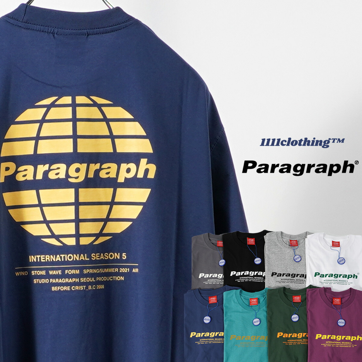 Paragraph パラグラフ Tシャツ [品番：OCGW0002192]｜ONE 4