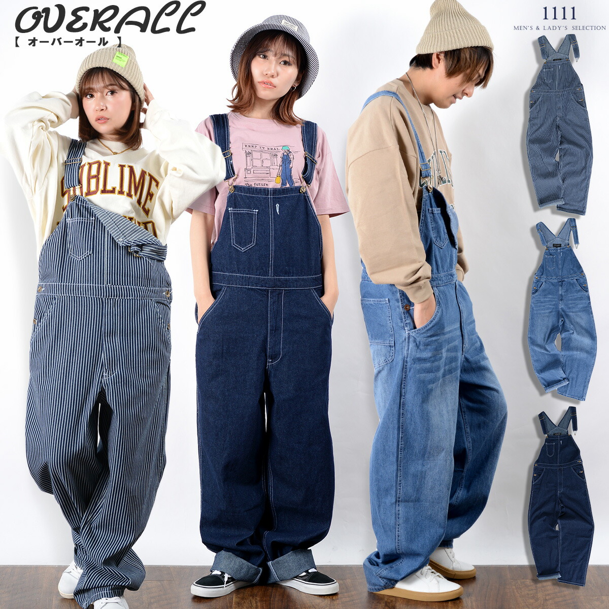 ◆オーバーオール◆ メンズ レディース[品番：OCGW0000922]｜ONE 4 PREMIUM（ワンフォープレミアム  ）のメンズファッション通販｜SHOPLIST（ショップリスト）
