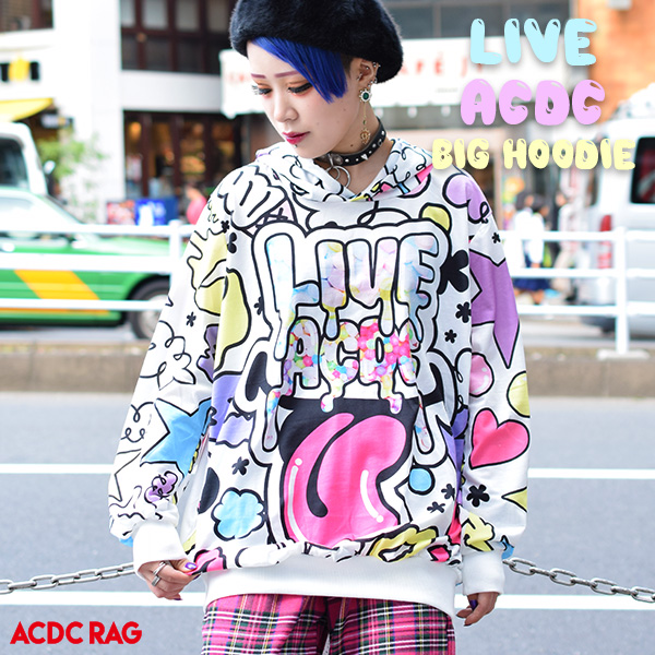 Live Acdc Bigパーカー 品番 Acdw Acdcrag エーシーディーシーラグ のレディースファッション 通販 Shoplist ショップリスト