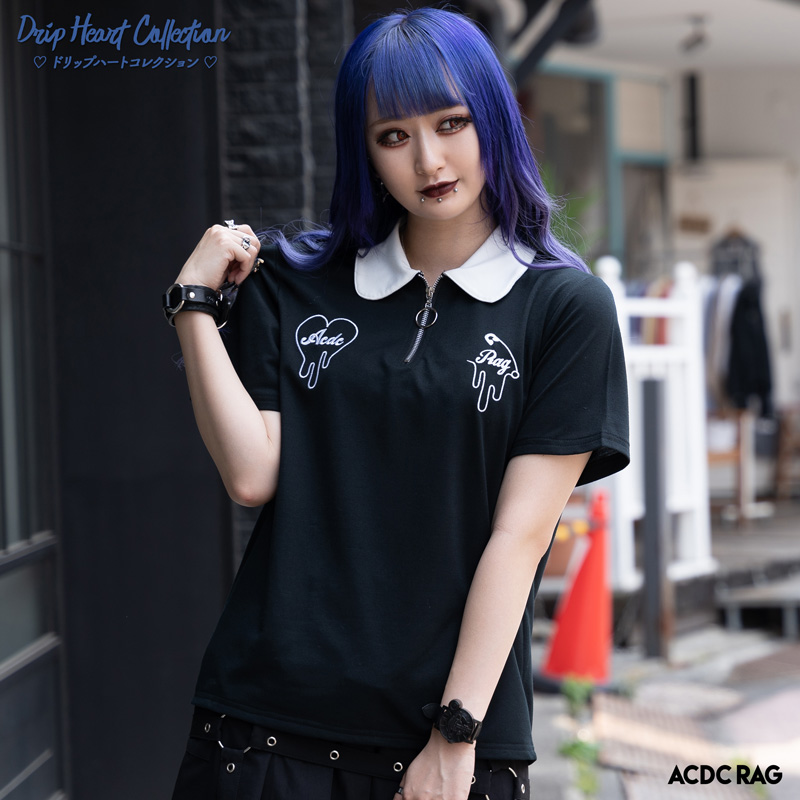 ZIP Tシャツ 半袖[品番：ACDW0002311]｜ACDCRAG（エーシーディーシー