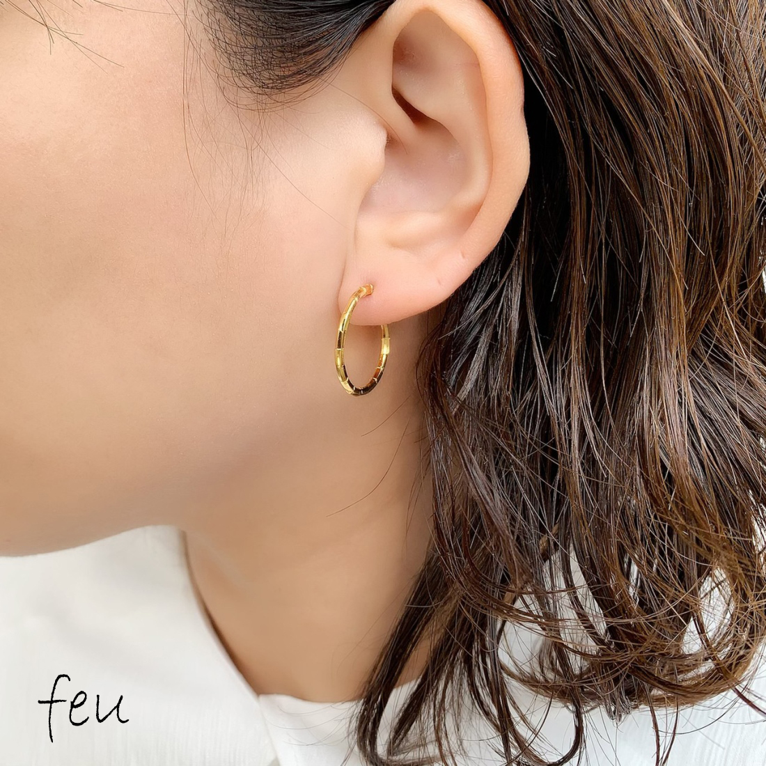 レディースloro 18k ピアス