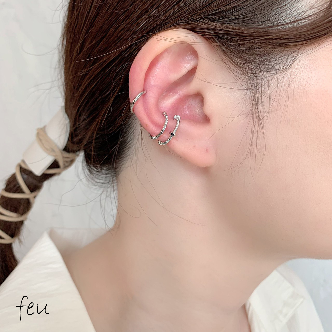 ３SET SMLL EARCUFF[品番：FEUW0001537]｜feu（フゥー）のレディース