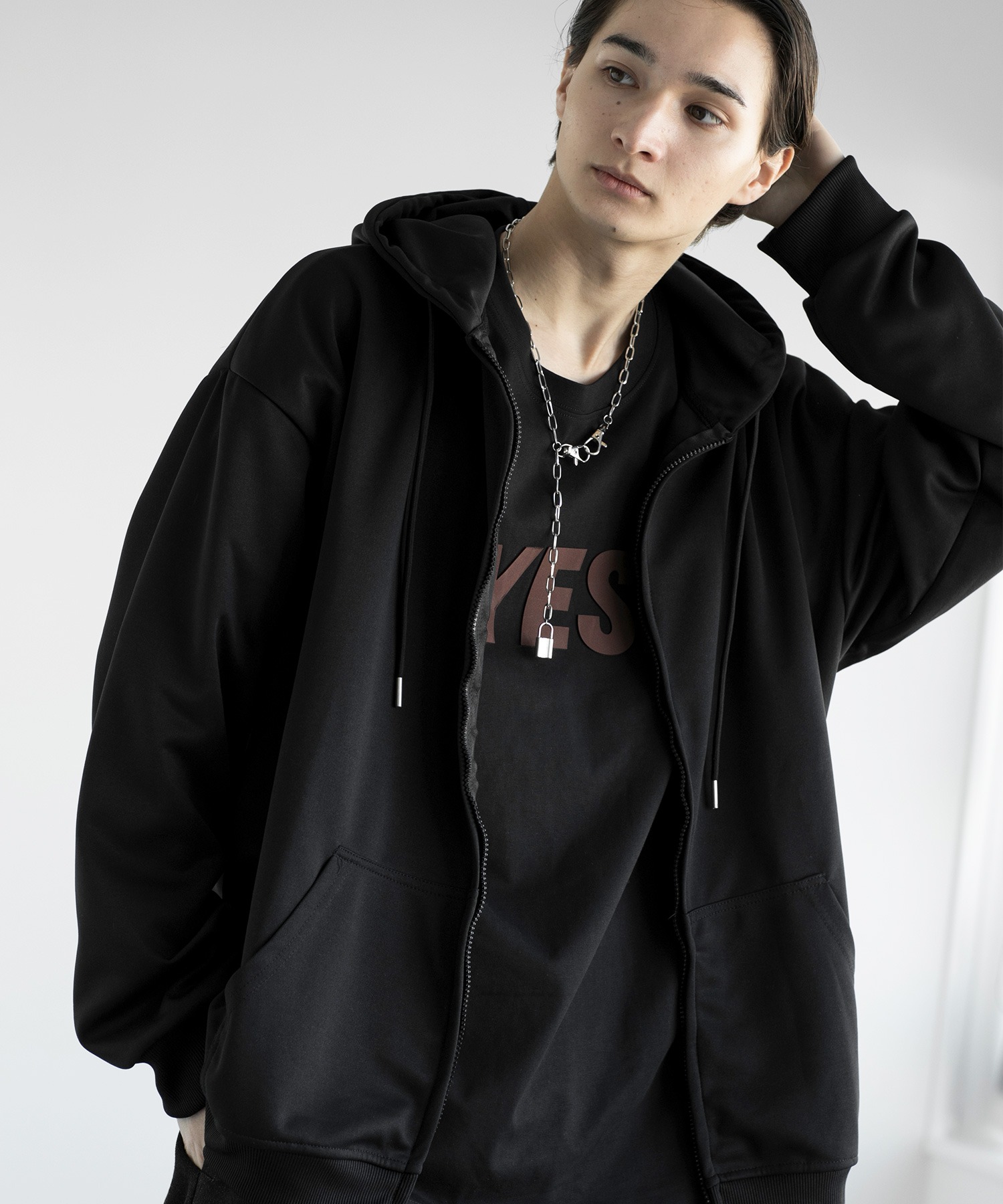 aimoha men BASIC ZIP PARKA べーシックジップパーカー[品番 