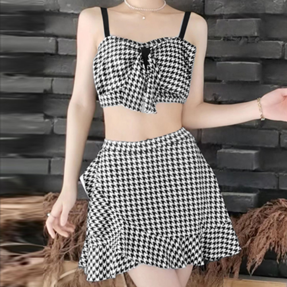 千鳥柄水着 レディース ビキニ2点セット[品番：AGCW0004343]｜ANGELCLOSET（エンジェルクローゼット）のレディース ファッション通販｜SHOPLIST（ショップリスト）