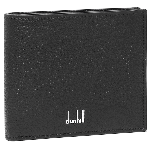 新品 ダンヒル dunhill 2つ折り財布 デューク ブラック 黒-