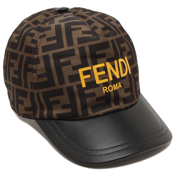 FENDI 麦わら帽子 FFロゴデザイン （ラグジュアリーブランド