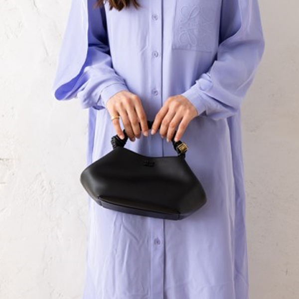ガニー ハンドバッグ ブラック レディース GANNI A5241 099[品番