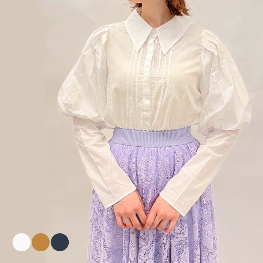 ２ｗａｙボリューム袖ＢＬ[品番：IGAW0002296]｜axes femme（アクシーズファム ）のレディースファッション通販｜SHOPLIST（ショップリスト）