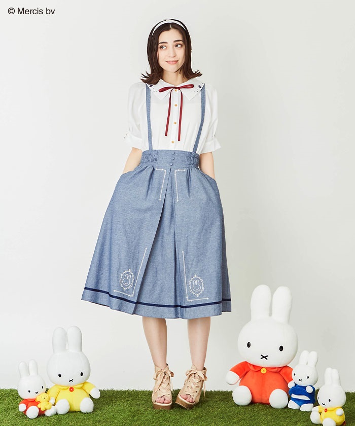 ｍｉｆｆｙ／刺繍サス付きＳＫ[品番：IGAW0002197]｜axes femme