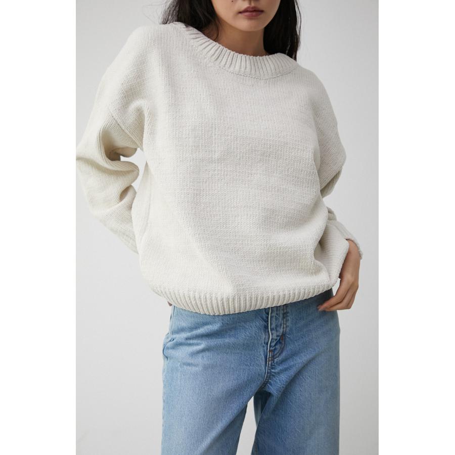 MOLE YARN 2WAY SIMPLE KNIT[品番：AZLW0020571]｜AZUL BY MOUSSY