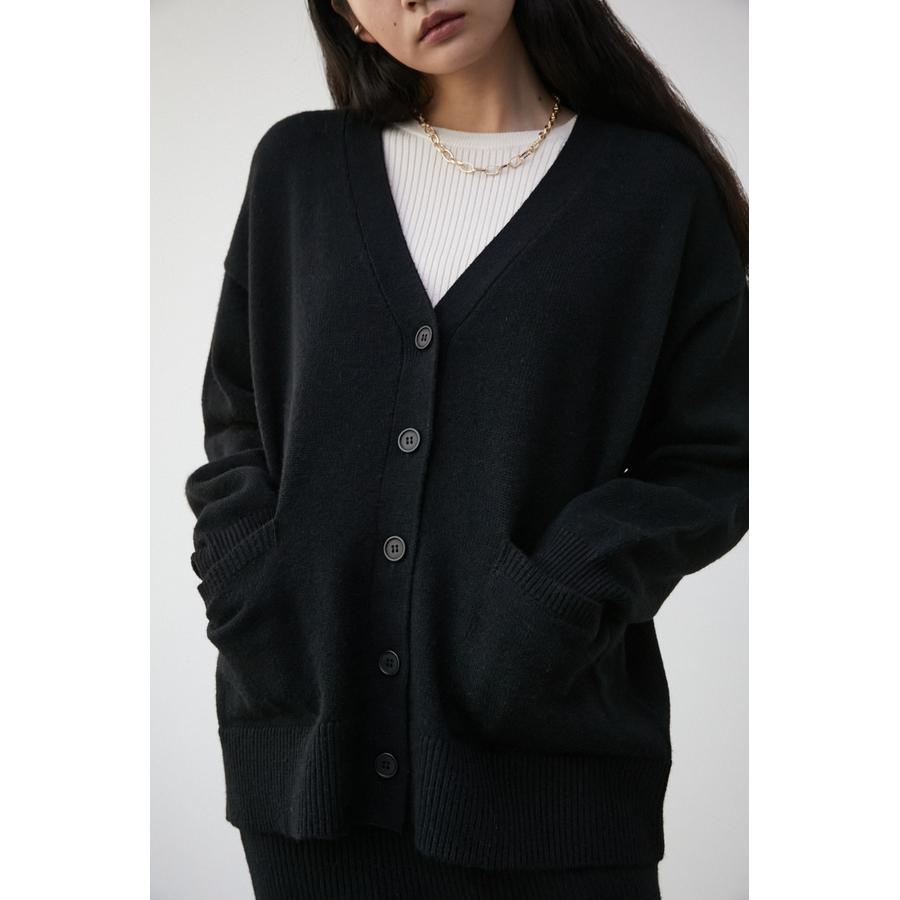 AZUL by moussy ロングカーディガン ニット ウール混 Mサイズ