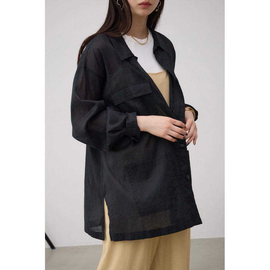 BLACK BY MOUSSY | no collar military jacket (ジャケット