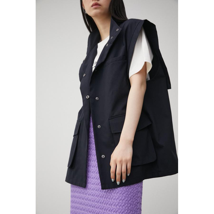 STAND NECK BIG POCKET VEST[品番：AZLW0020703]｜AZUL BY MOUSSY（アズールバイマウジー ）のレディースファッション通販｜SHOPLIST（ショップリスト）