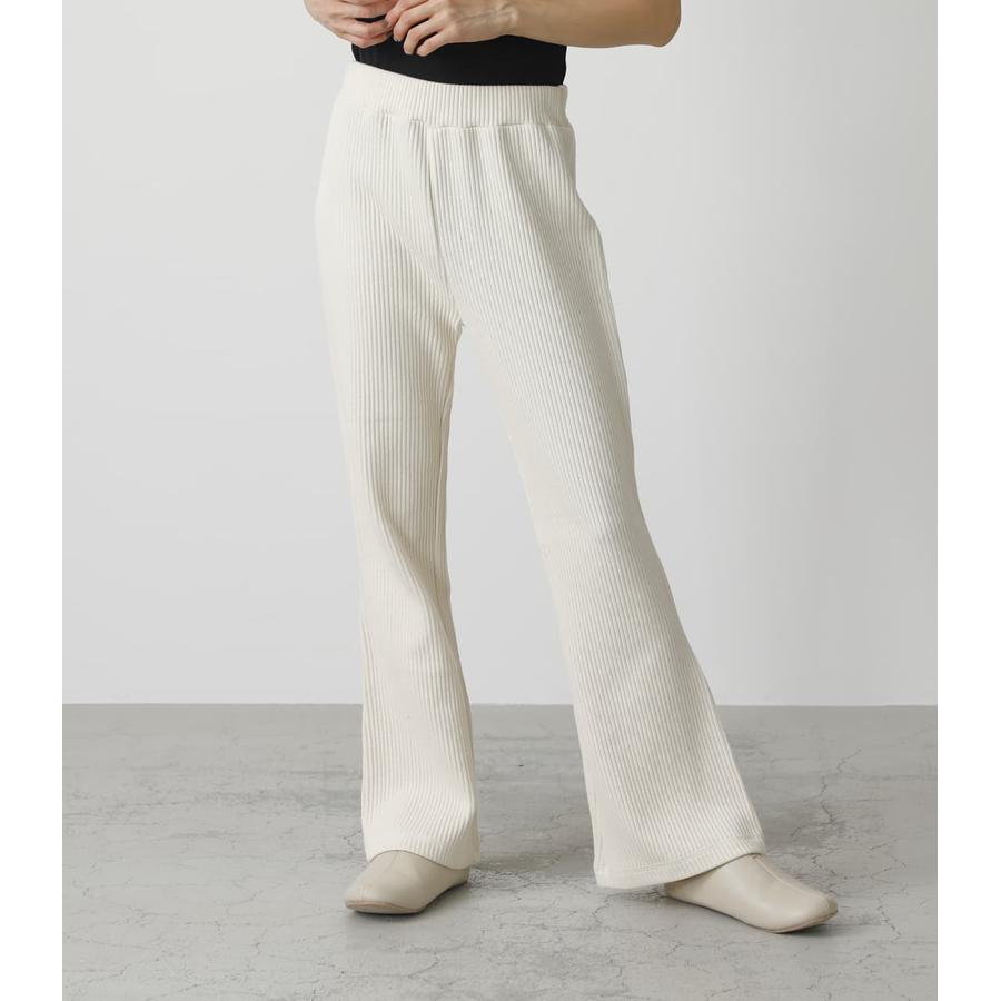 T／H RIB FLARE PANTS[品番：AZLW0018480]｜AZUL BY MOUSSY（アズール