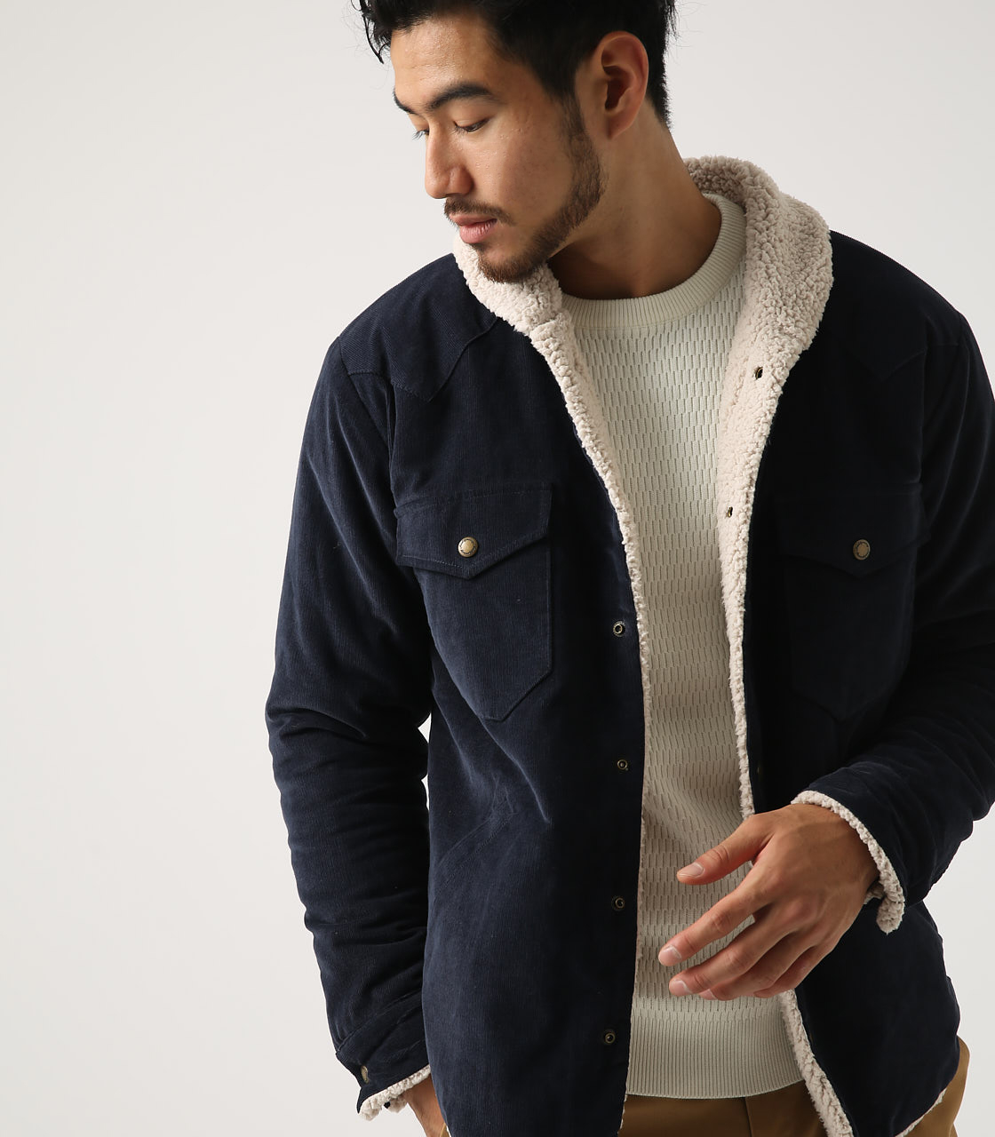 考古学者 ビル 罰 Azul ボア ジャケット Blackwaterva Org