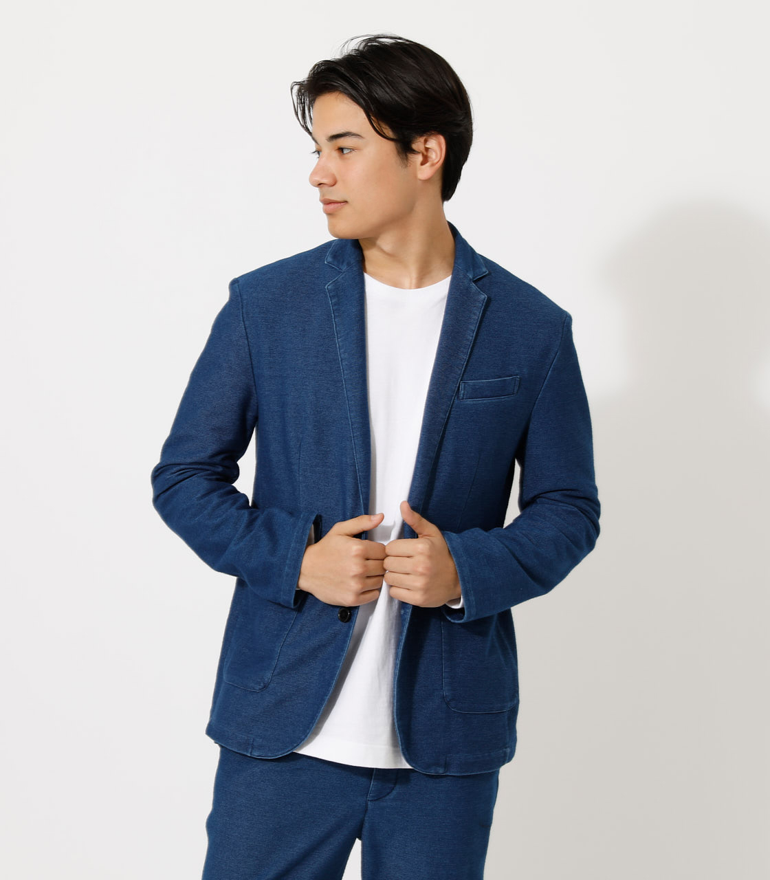 STRETCH TAILORED JACKET/ストレッチテーラードジャケット[品番