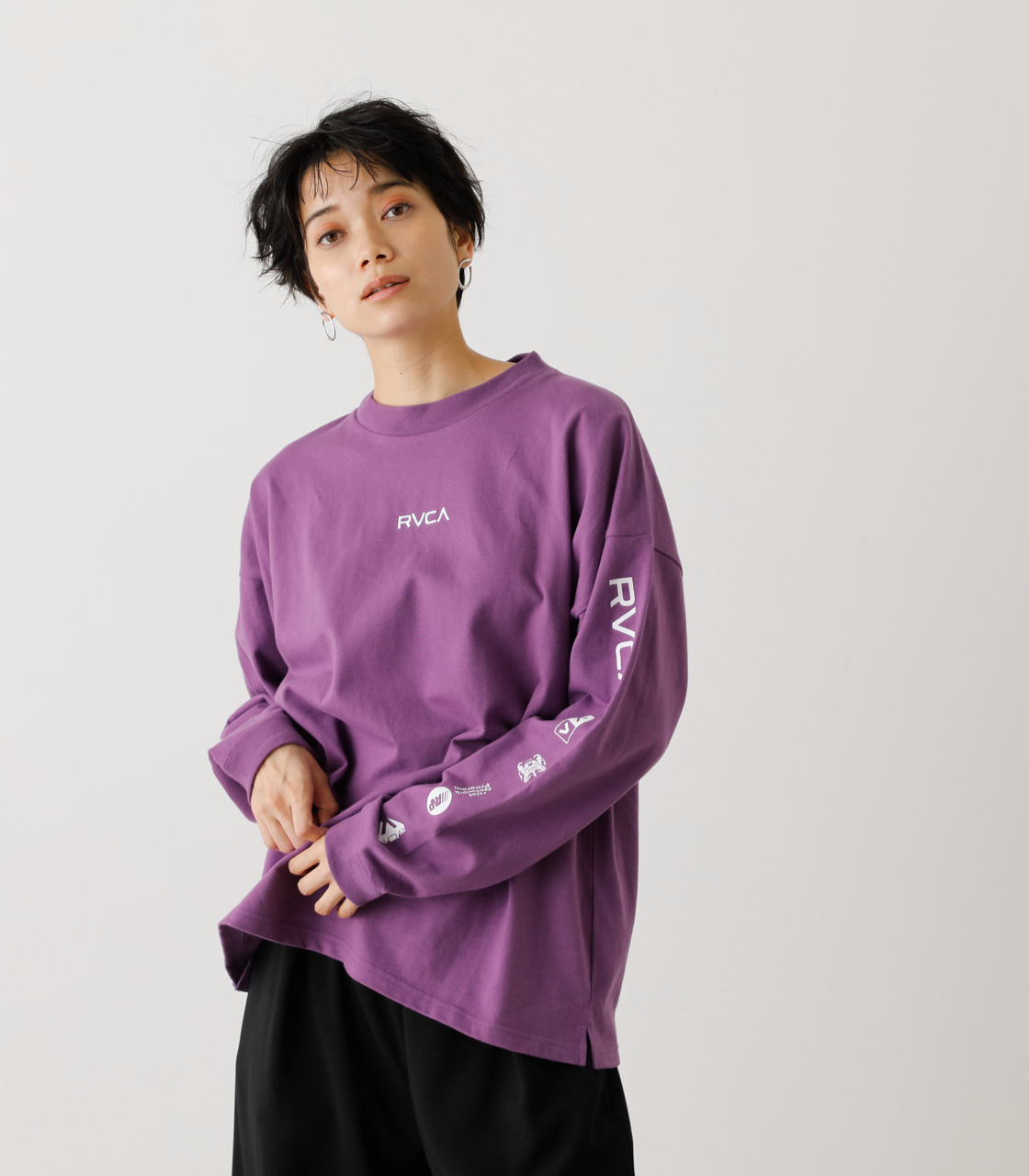 RVCA×AZUL SLEEVE LOGO[品番：AZLW0017705]｜AZUL BY MOUSSY（アズール