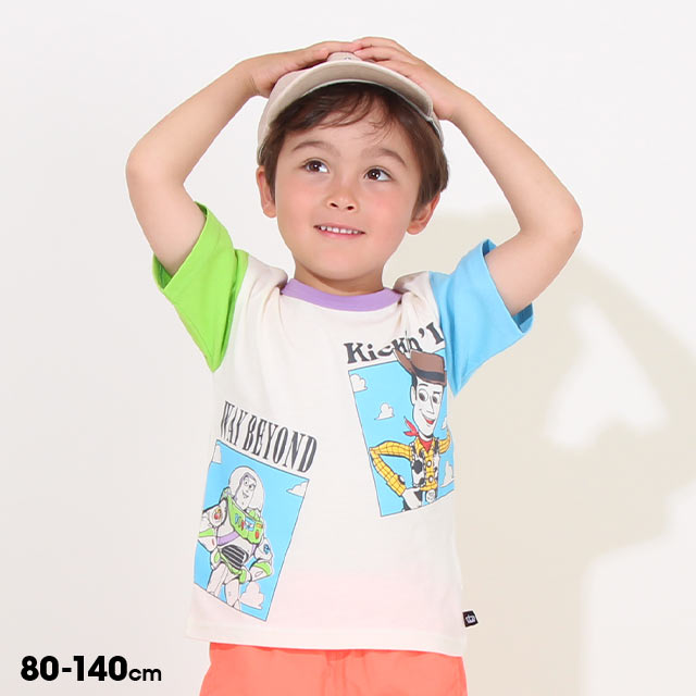業界No.1 ディズニーストア キッズTシャツ カットソー トイストーリー リトルグリーンメン
