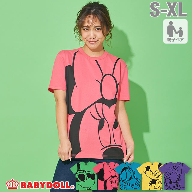 親子お揃い ディズニー Bigキャラクター 品番 Bydk Babydoll ベビードール のキッズファッション通販 Shoplist ショップリスト