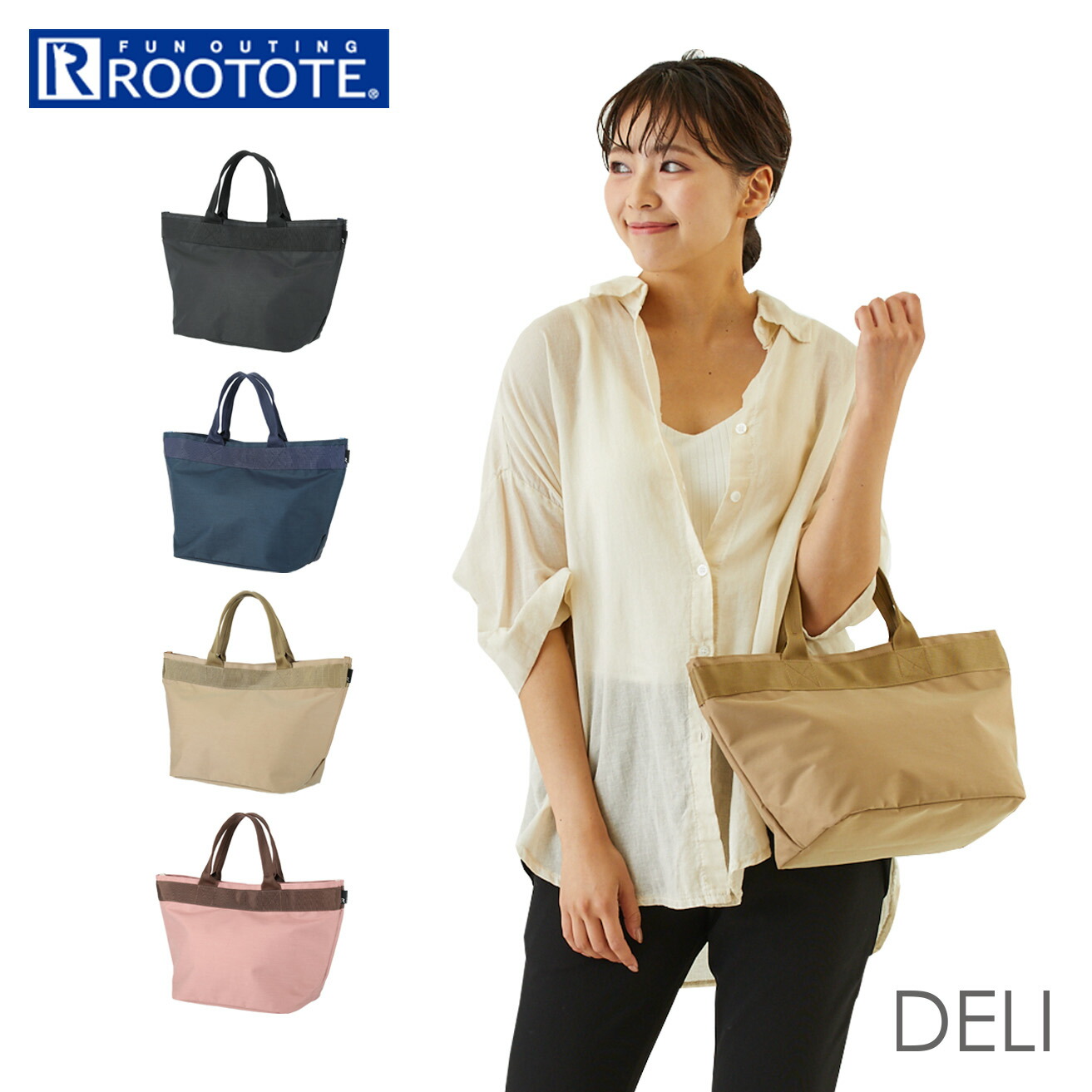 ルートート rootote トートバッグ[品番：BCYW0013797]｜BACKYARD  FAMILY（バックヤードファミリー）のレディースファッション通販｜SHOPLIST（ショップリスト）