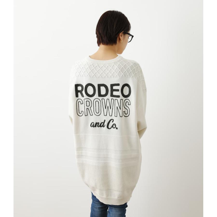 加工ドッキングニットワンピース[品番：BJLW0022122]｜RODEO