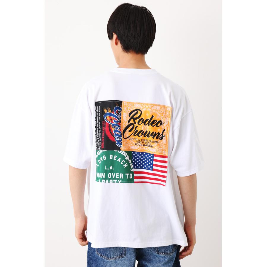 メンズ カスタムパッチTシャツ[品番：BJLW0025341]｜RODEO