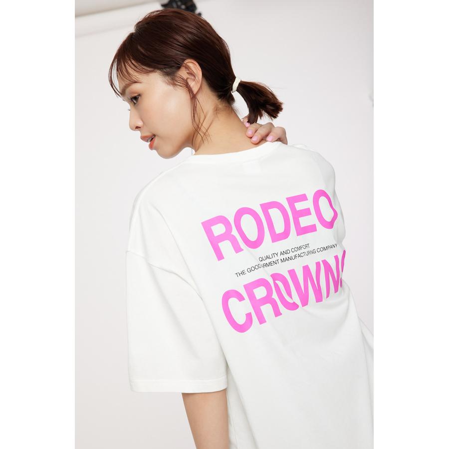 COLOR BACK LOGO Tシャツ[品番：BJLW0027814]｜RODEO CROWNS WIDE  BOWL（ロデオクラウンズワイドボウル）のレディースファッション通販｜SHOPLIST（ショップリスト）