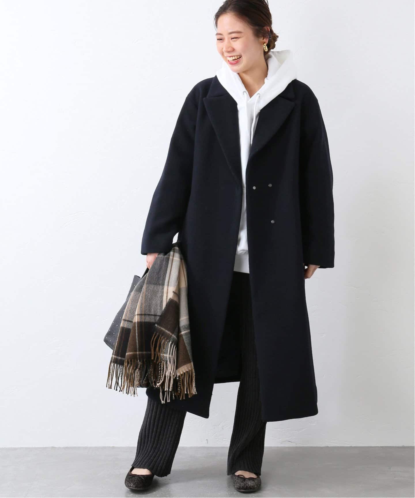 WOOL19マイクロンWブレステッドコート [品番：BYCW0001119]｜B.C STOCK（ベーセーストック）のレディース ファッション通販｜SHOPLIST（ショップリスト）