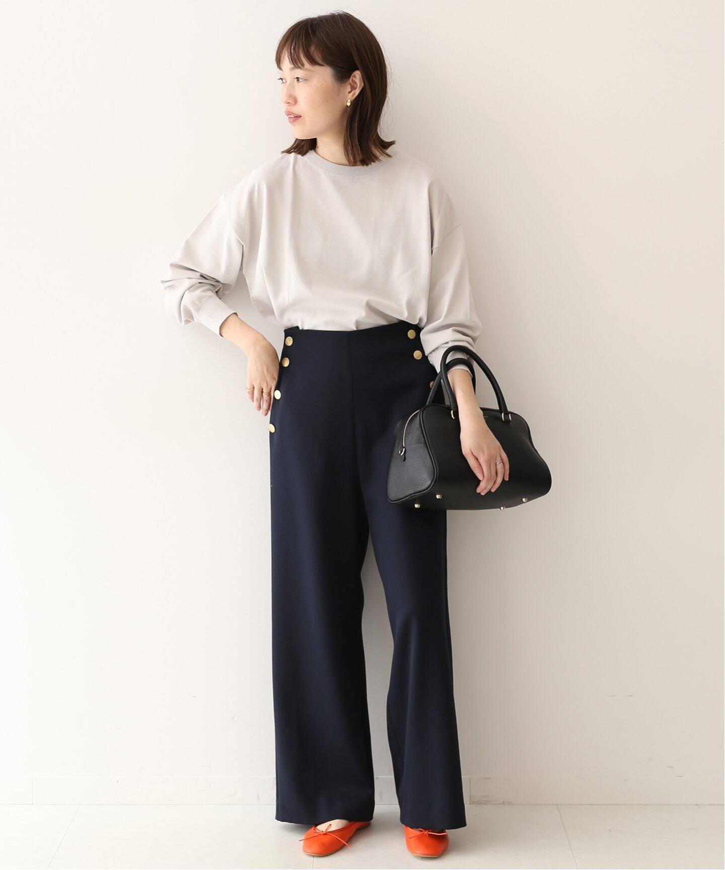 SLOBE IENA＞ アイスコットンクルーネックプルオーバー◇[品番：BYCW0014231]｜B.C  STOCK（ベーセーストック）のレディースファッション通販｜SHOPLIST（ショップリスト）