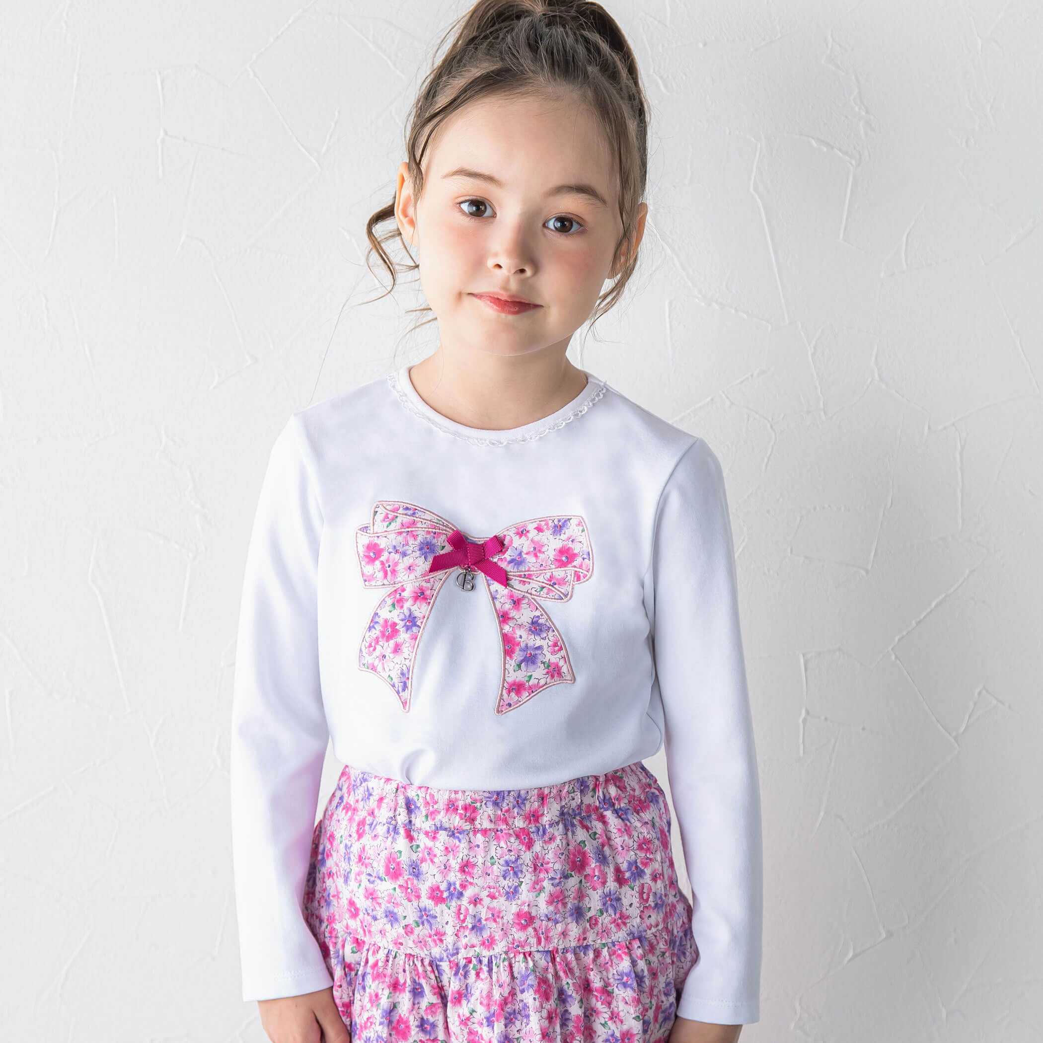 べべ BeBe Tシャツ・カットソー 150 女の子 ピンク・スィーツ 子供服 