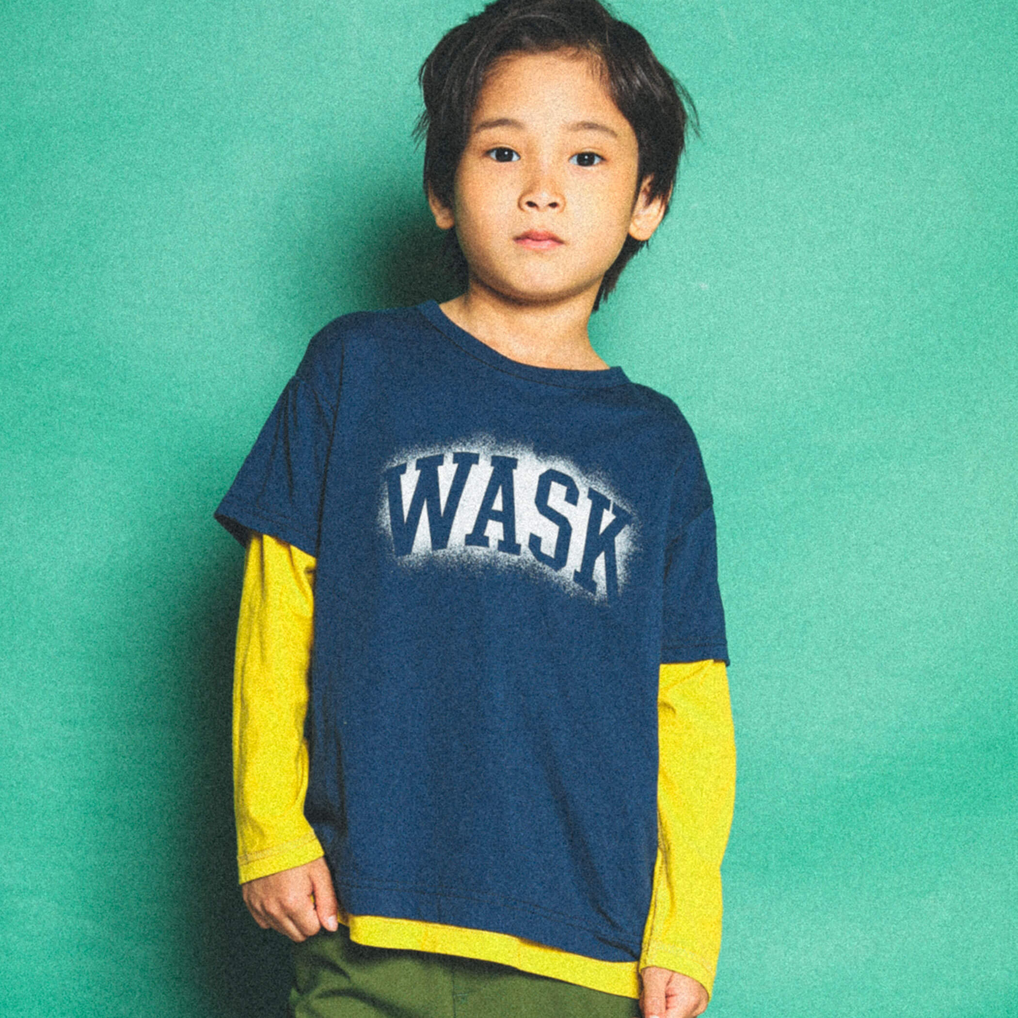 WASK リバーシブルシャツ 110cm - トップス(その他)