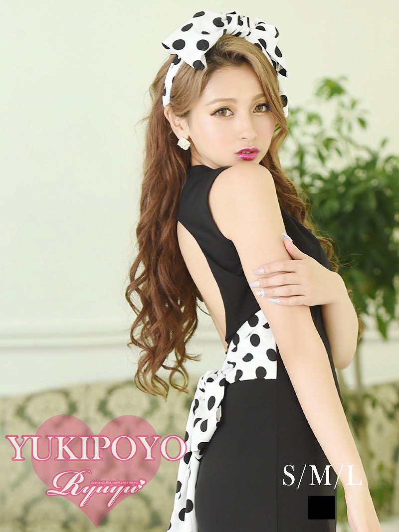 ワンピース キャバドレス  バンダナ付き[品番：RV000008094]｜Ryuyu（リューユ）のレディースファッション通販｜SHOPLIST（ショップリスト）