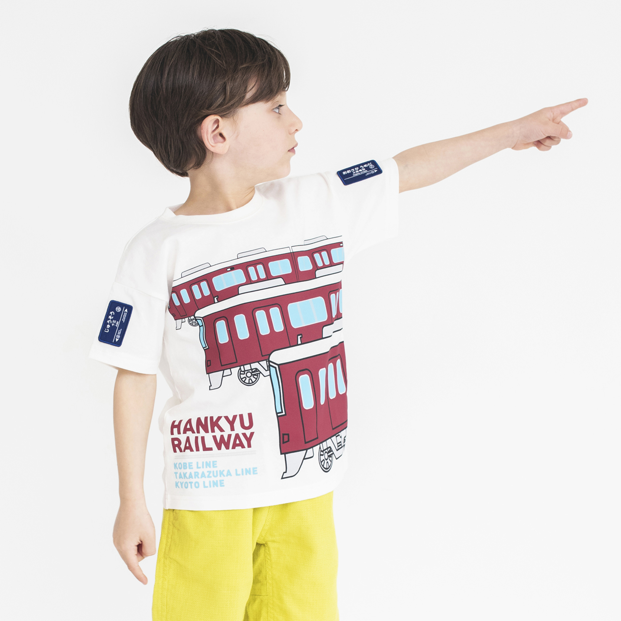 今年も話題の 阪急電車 Tシャツ 100cm ブランシェス