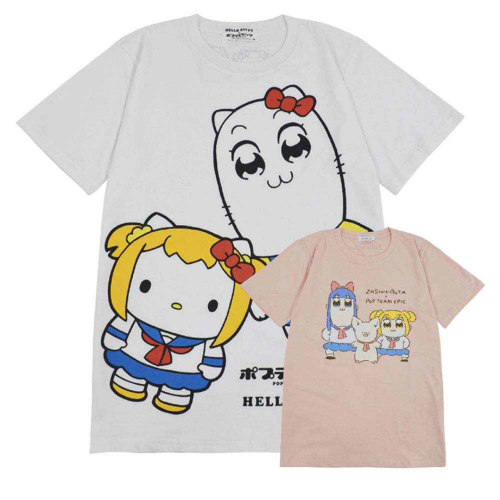 ポプテピピック ポプ子 ピピ美 サンリオ ハロー キティ[品番