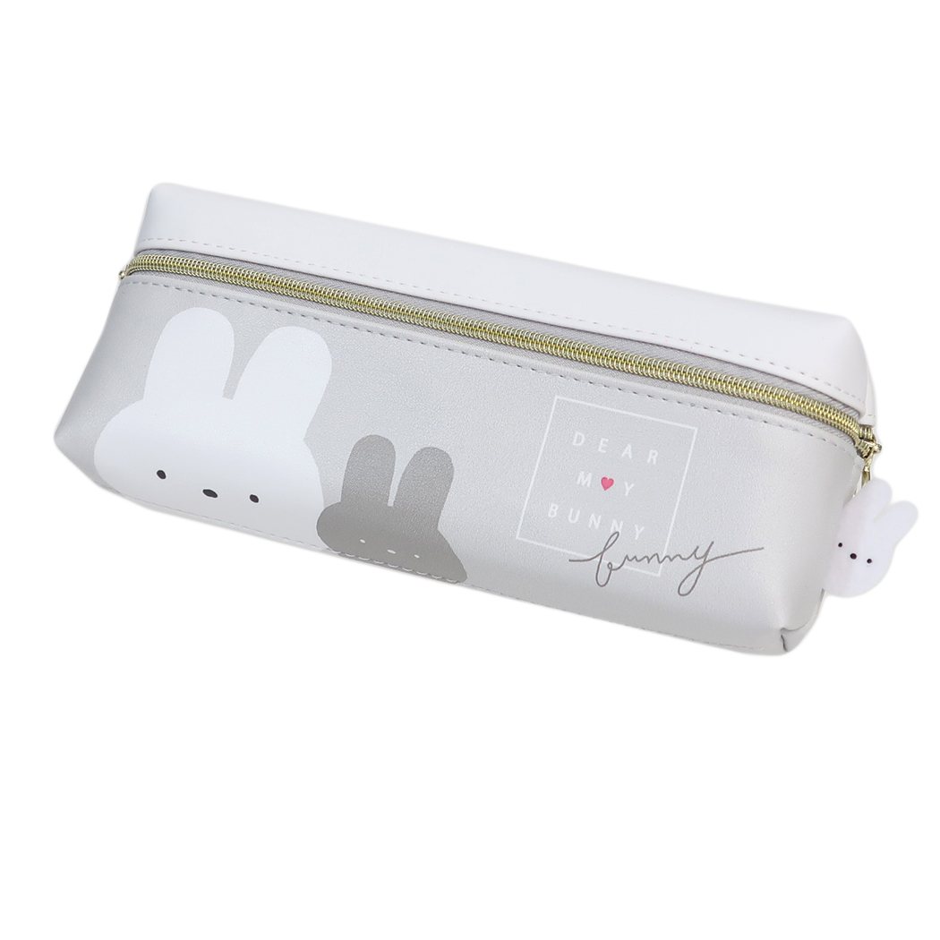 日本正規代理店品 筆箱 キャンバス スマート 2ポケット ペンポーチ チャビーチャビー いぬ buxo.cat