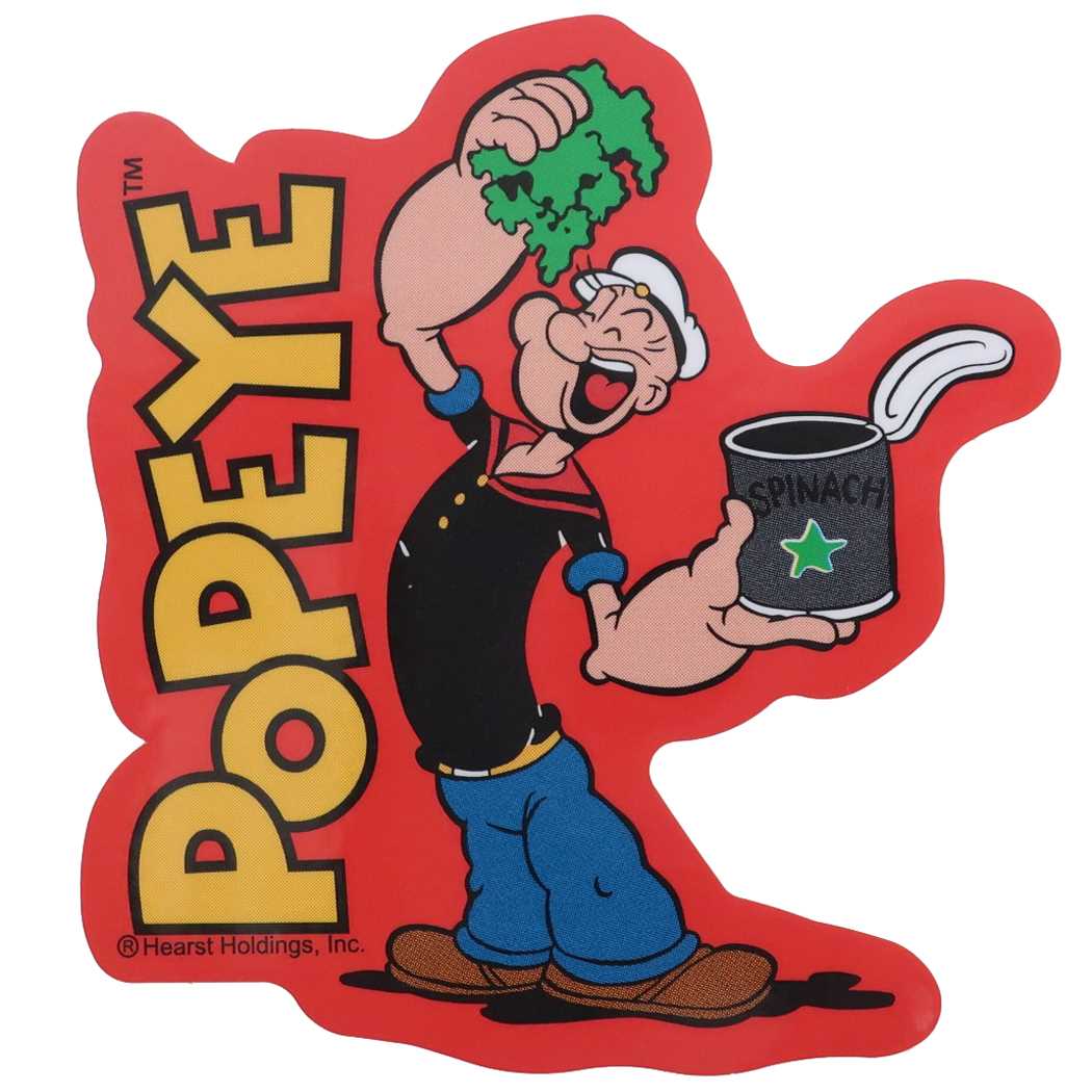 ポパイ ビッグシール ダイカットビニールステッカー 品番 Brew Cinemacollection シネマコレクション のファッション通販 毎日送料無料 Shoplist ショップリスト