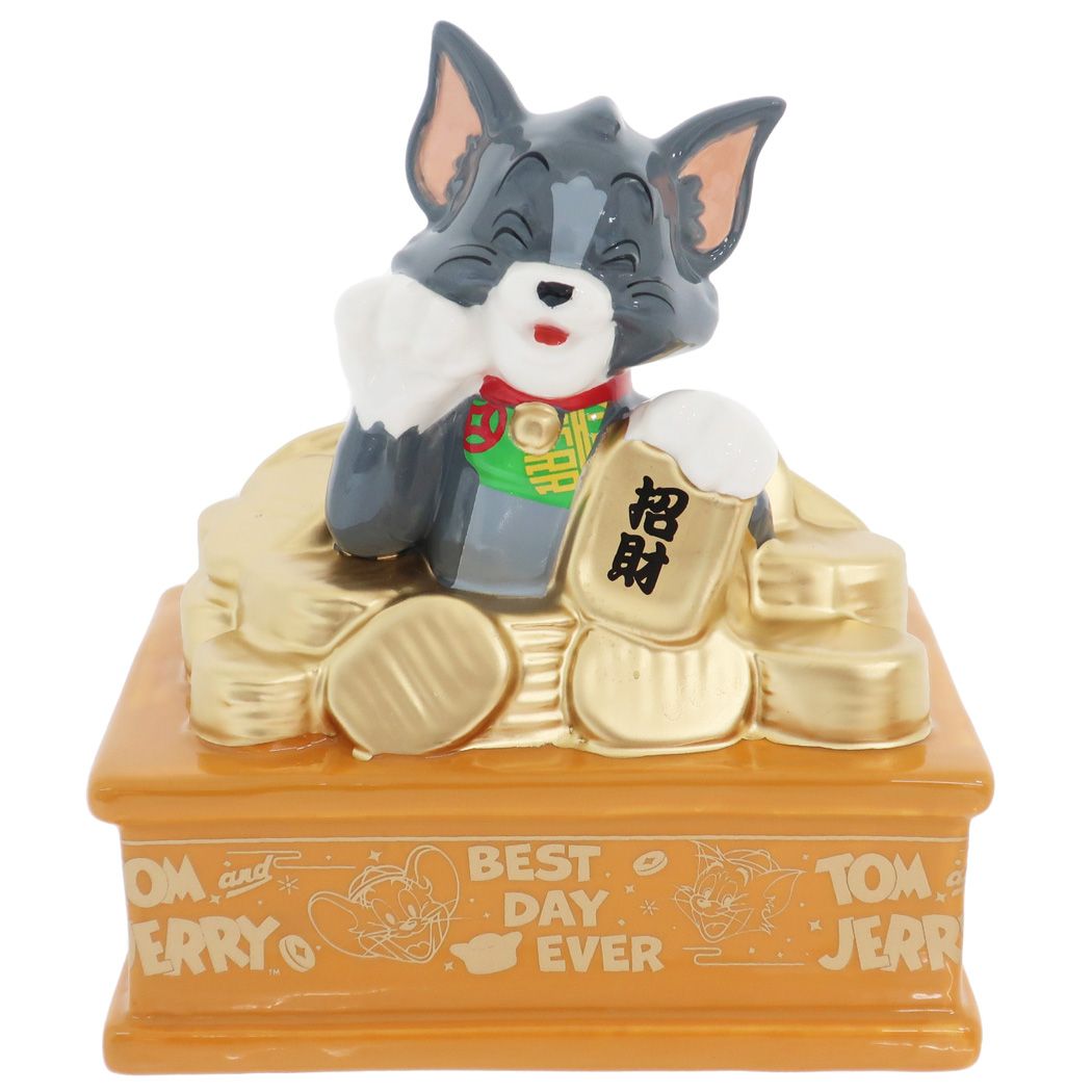 トムとジェリー 陶器製貯金箱 宝くじスタンド付き貯金箱 [品番：BREW0056800]｜cinemacollection（シネマコレクション）のファッション通販｜SHOPLIST（ショップリスト）