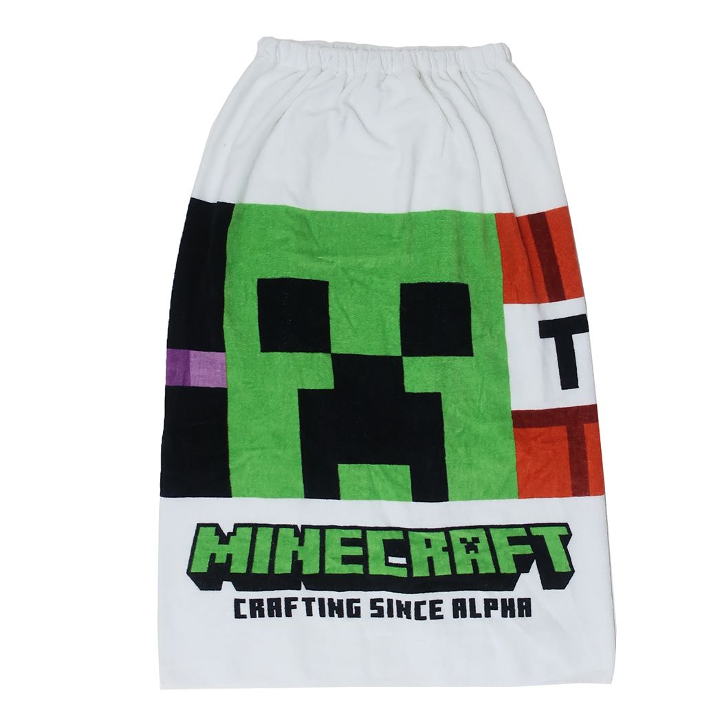 マインクラフト ラップタオル 巻きタオル80cm[品番：BREW0140403]｜cinemacollection（シネマコレクション）の