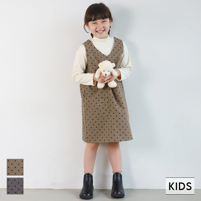 子供服 ワンピース ドット[品番：PA000013226]｜coca（コカ）のキッズファッション通販｜SHOPLIST（ショップリスト）