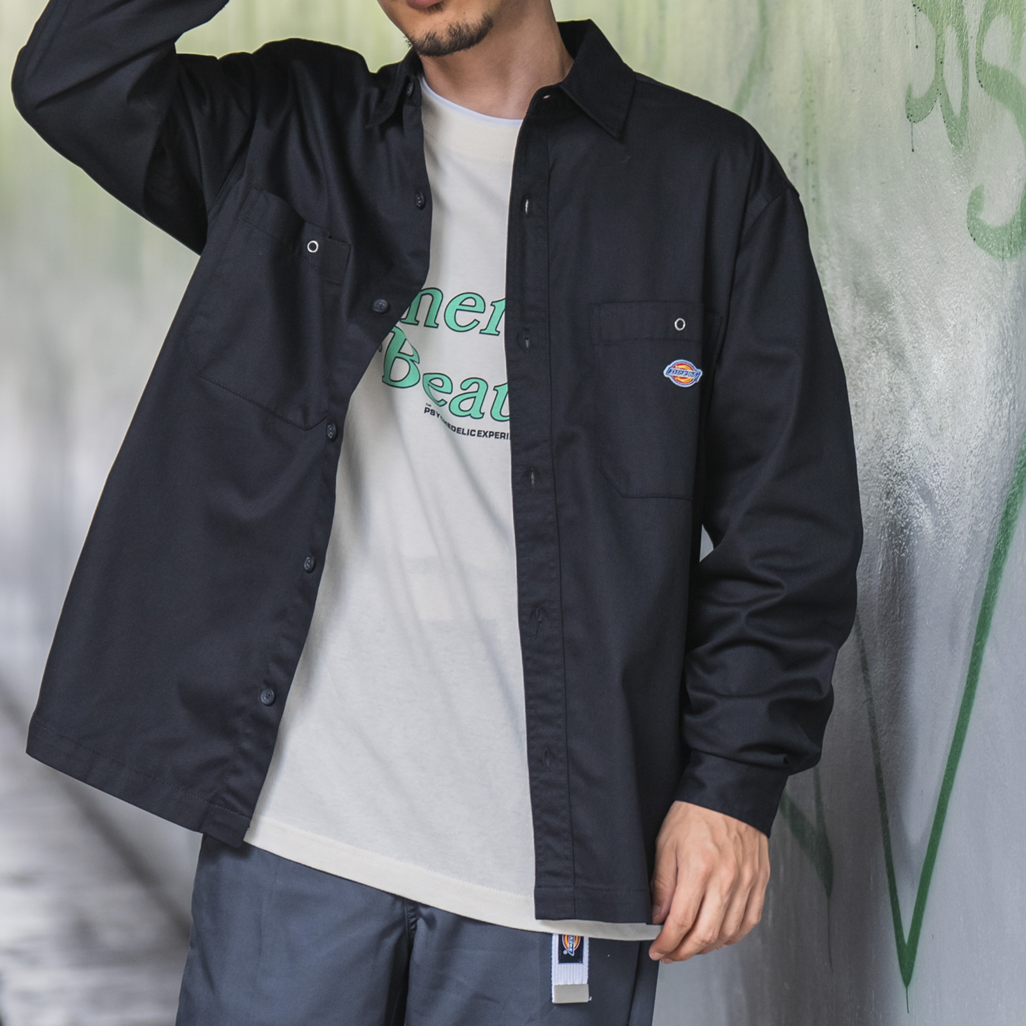 Dickies(ディッキーズ)100th別注ワークシャツ(セットアップ対応