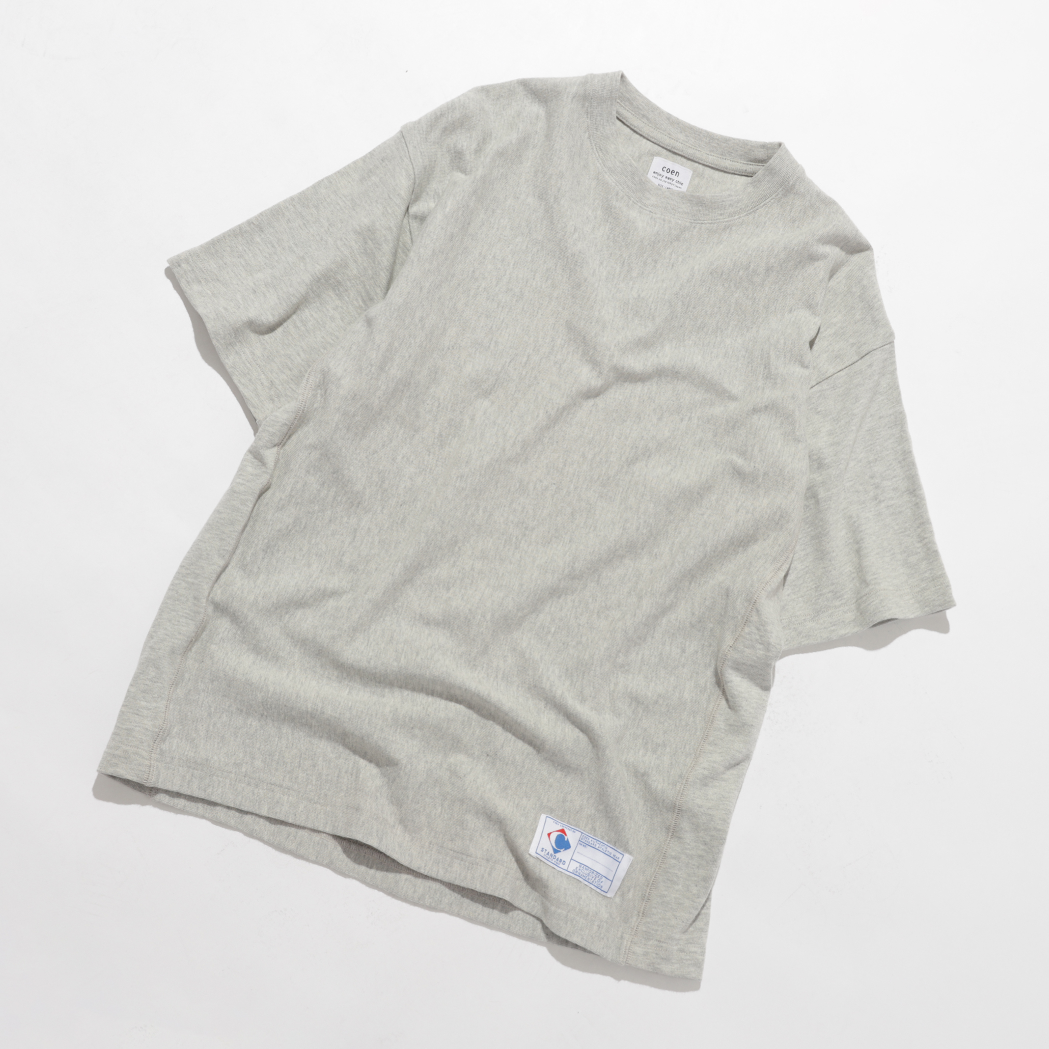 WHITE】極みクルーネックTEE[品番：COEW0004308]｜coen【men