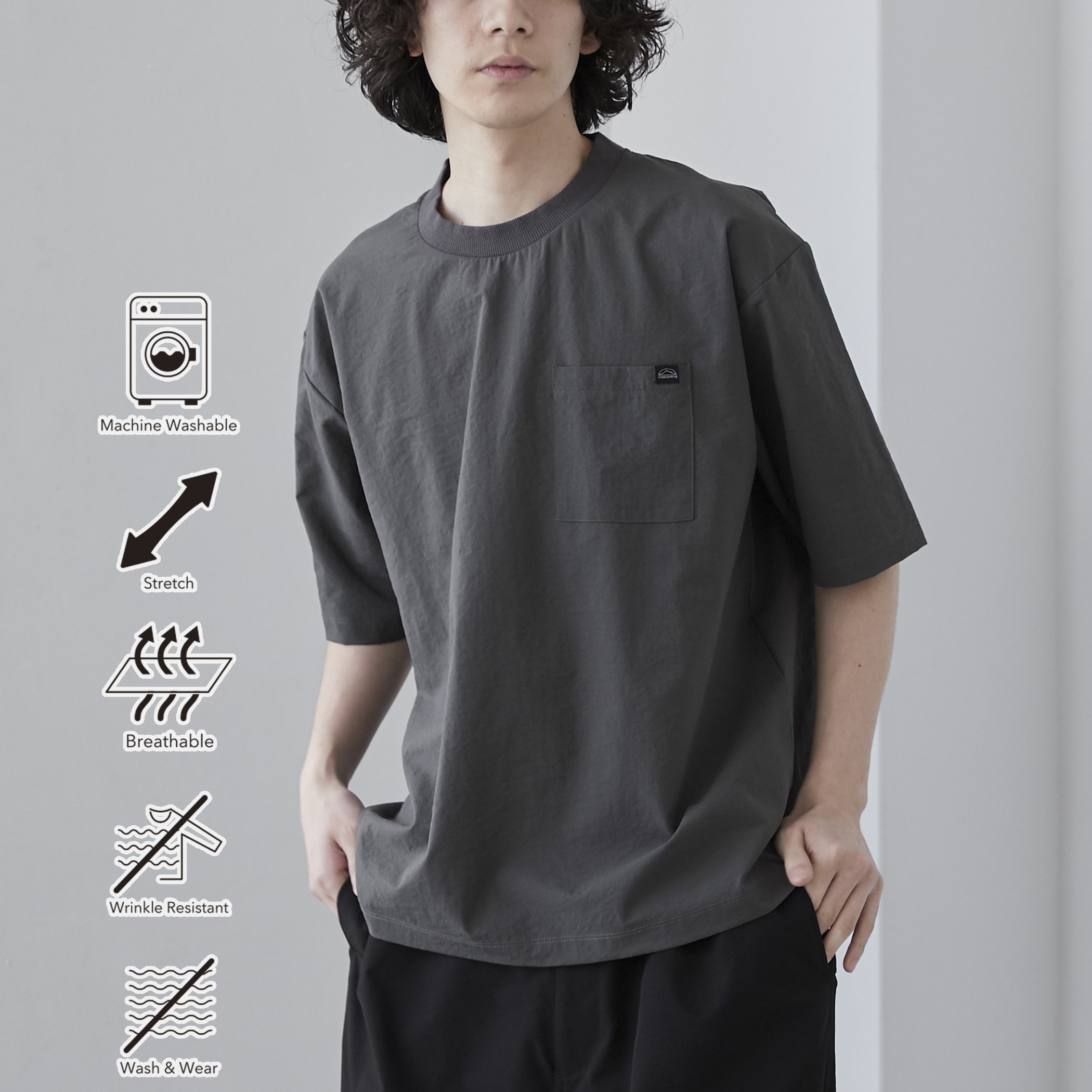 C.Mt】FUNCTION POCKET TEE[品番：COEW0005713]｜coen【men  