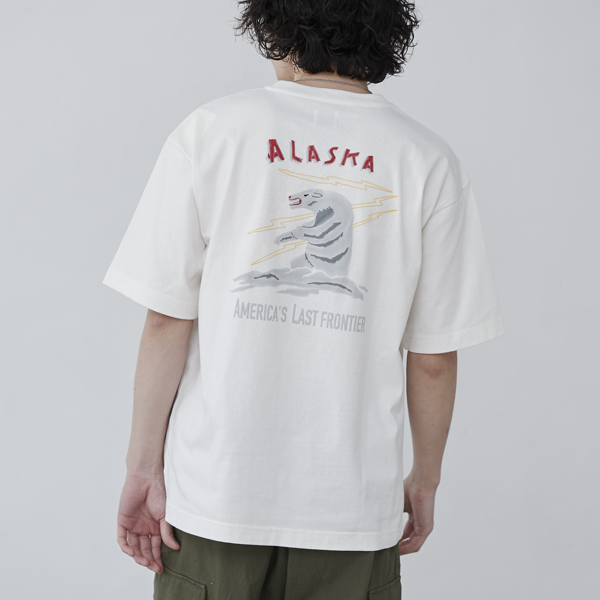 刺繍ハッポウプリントTシャツ[品番：COEW0005875]｜coen【men 