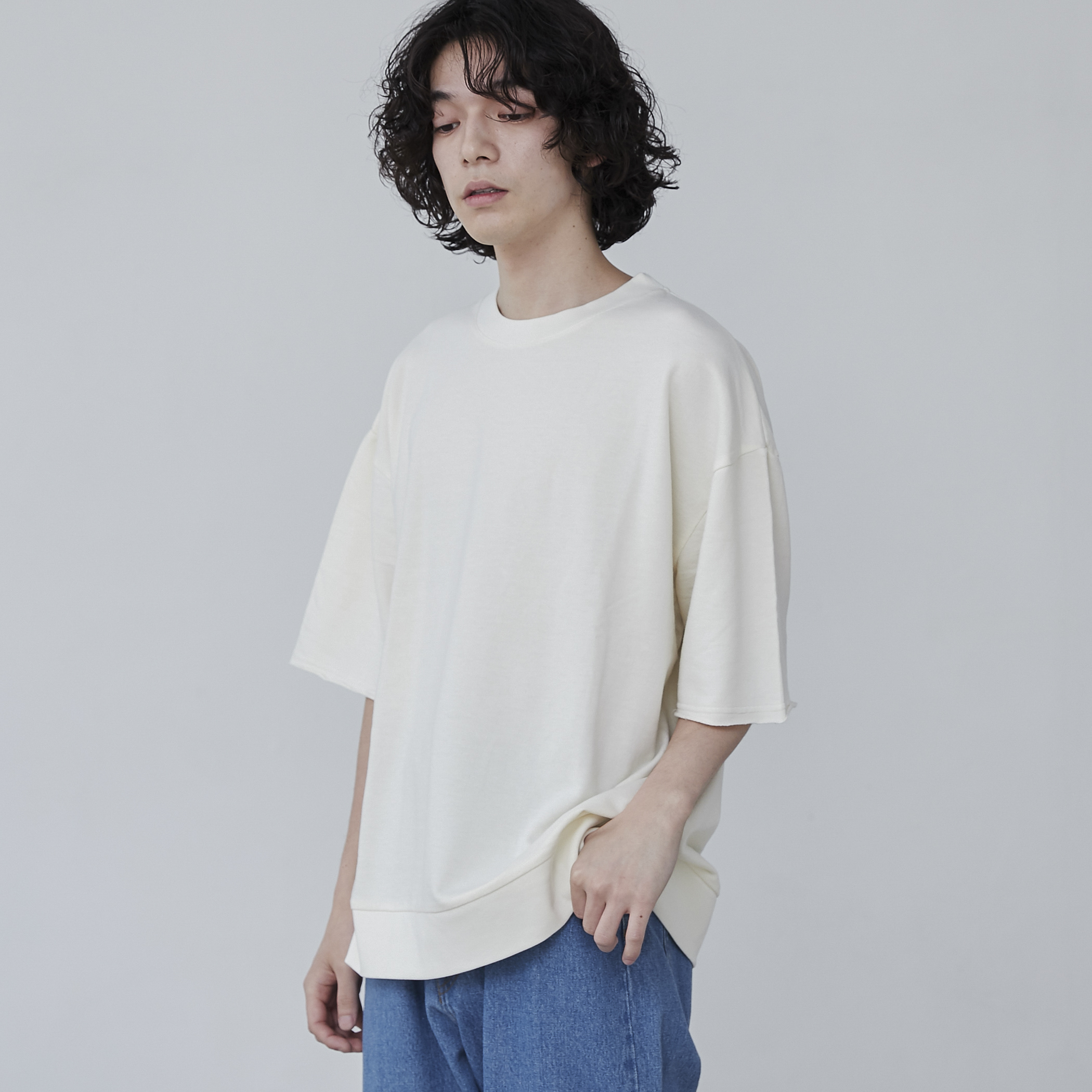 ピグメントスウェットTシャツ[品番：COEW0005872]｜coen【men  