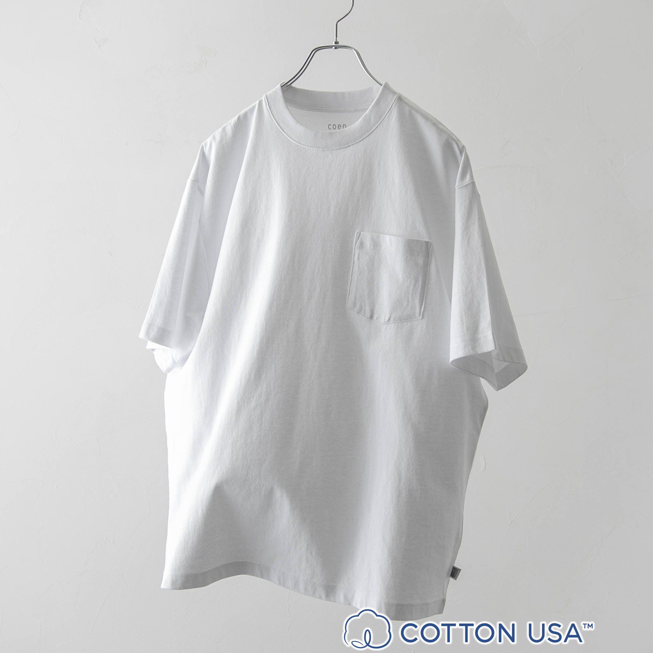 USAコットンスタンダードポケットTシャツ[品番：COEW0005346]｜coen