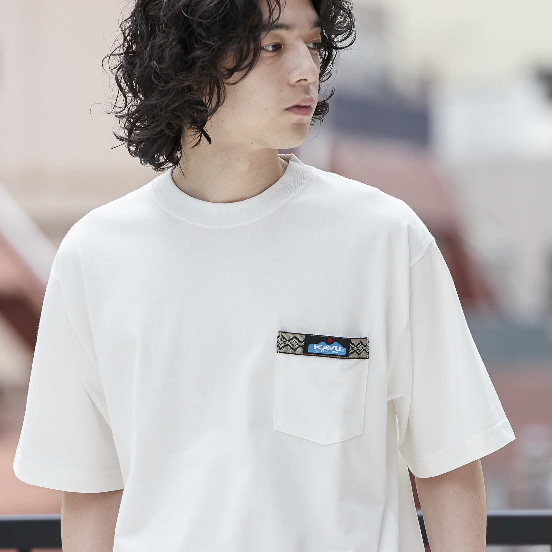 KAVU（カブー）別注 WAVING ポケットTシャツ[品番：COEW0005955]｜coen 