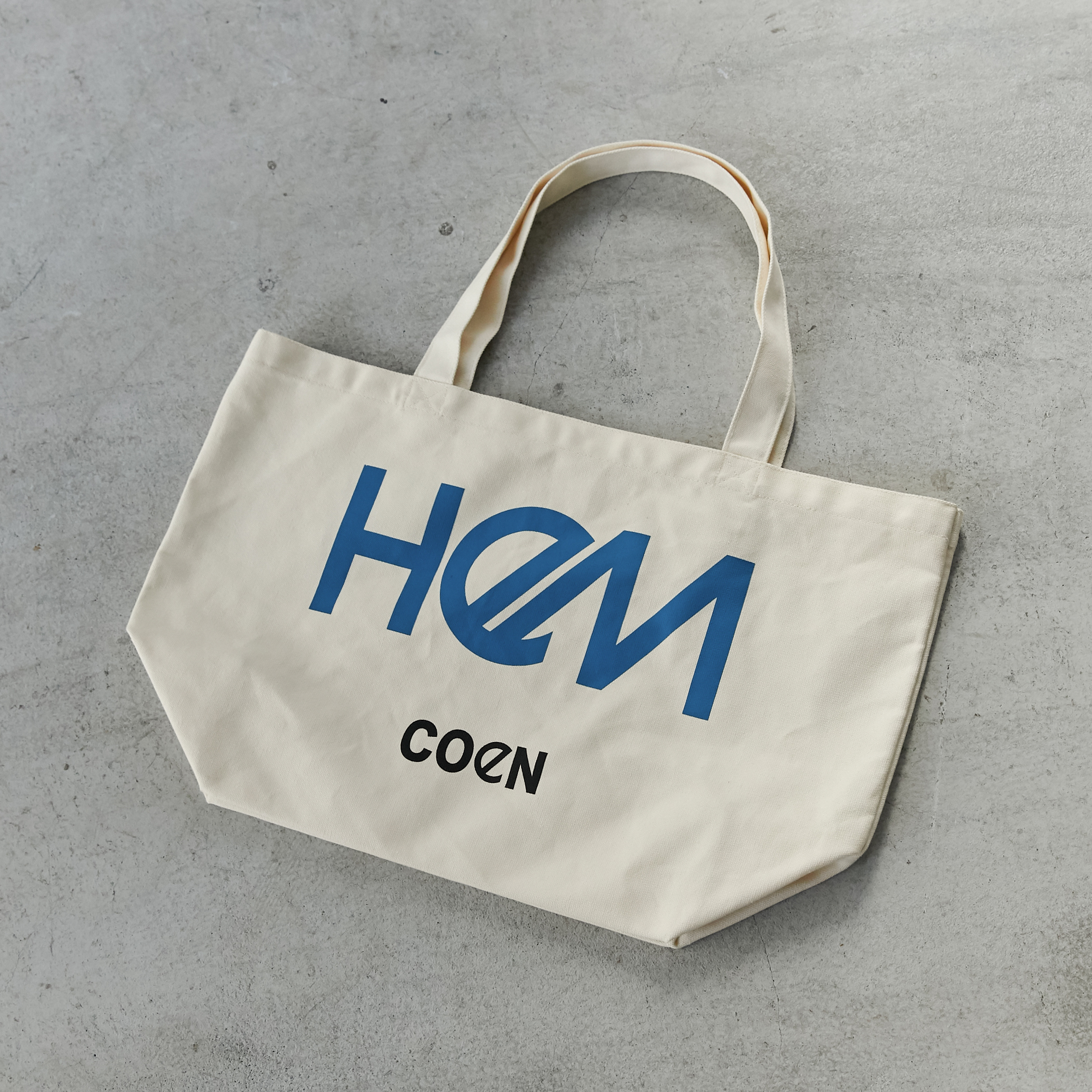 HeM（ヘム）別注ロゴトートバッグLサイズ[品番：COEW0005290]｜coen