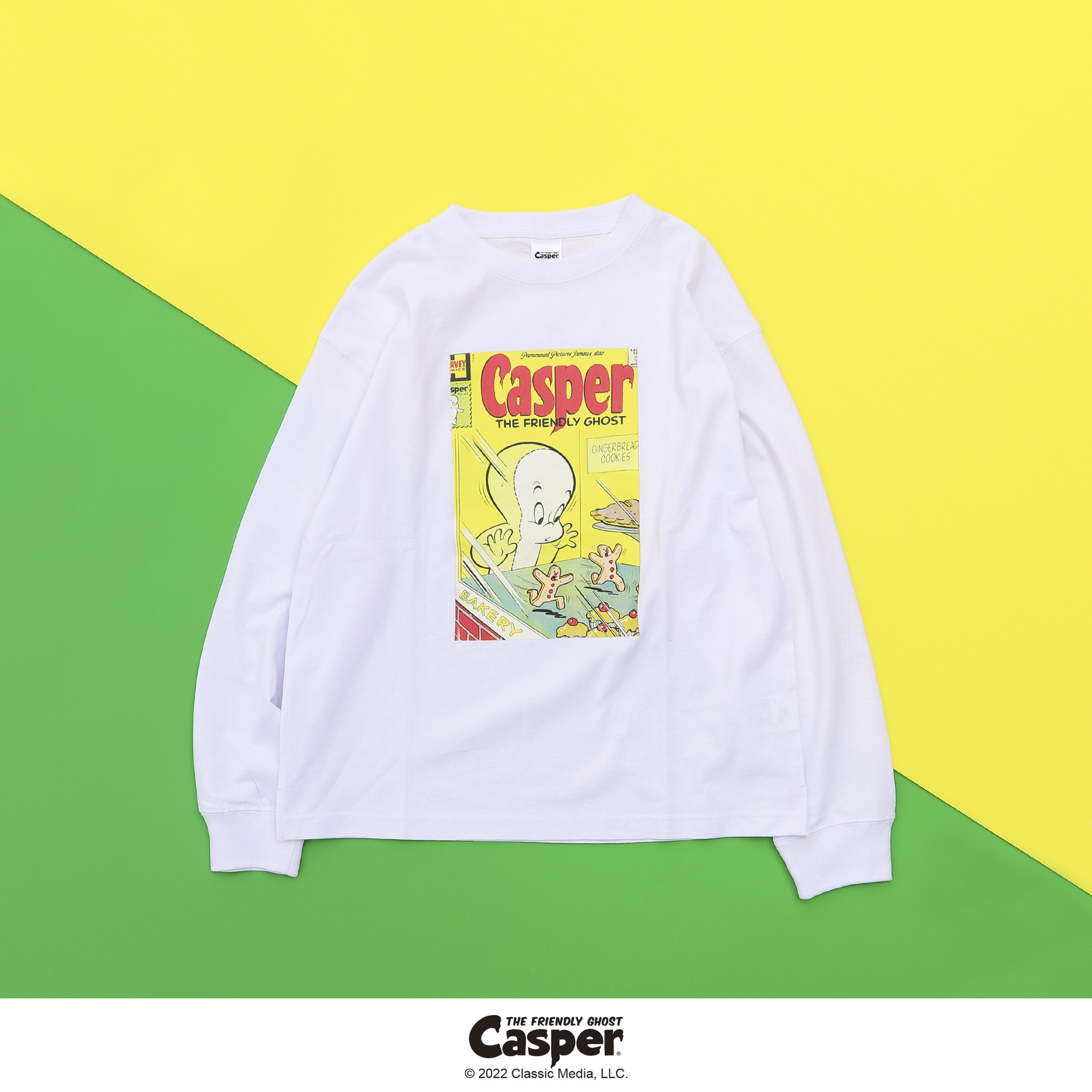 【ユニセックス】Casper  (キャスパー)別注プリントロングスリーブTシャツ[品番：COEW0002720]｜coen【women】（コーエン）のレディースファッション通販｜SHOPLIST（ショップリスト）