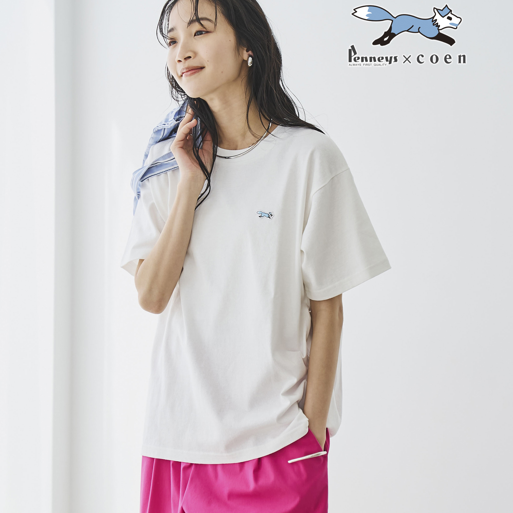 PENNEYS（ぺニーズ）別注ワンポイントロゴTシャツ[品番：COEW0005661 