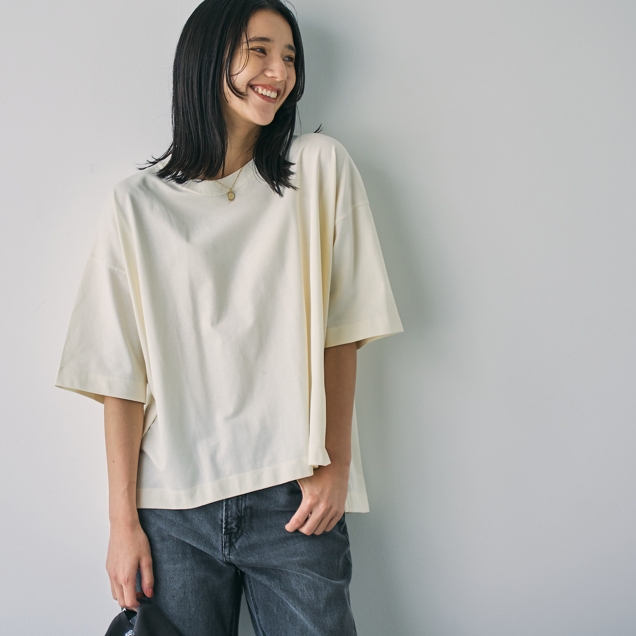 WELLTECT】スクエアTシャツ[品番：COEW0006048]｜coen【women  
